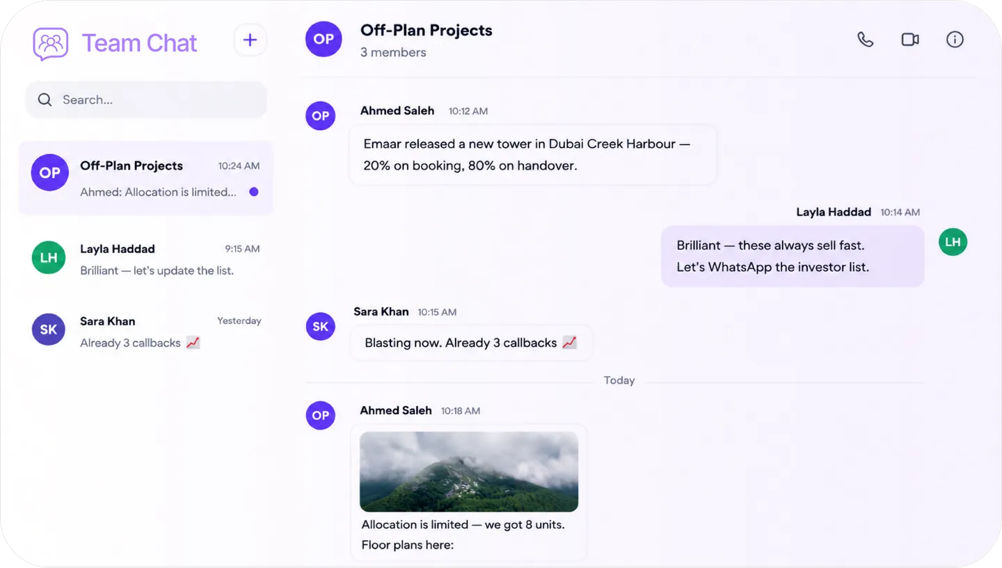 Team Chat & Calls